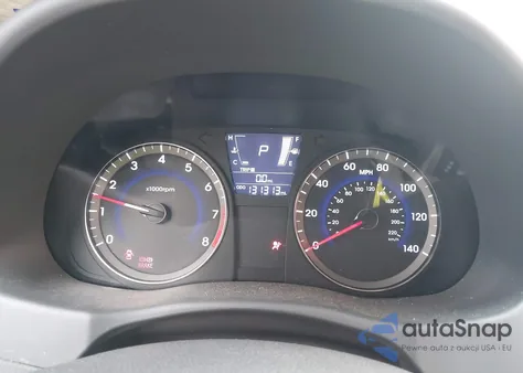 2013 Hyundai Accent Gls z USA, uszkodzony, nr VIN KMHCT4AE1DU307144